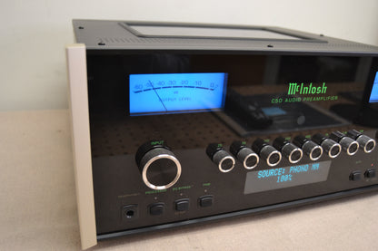 McIntosh C50 Stereo Preamplifier * Remote * Manual * Box * MINT !!