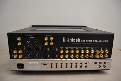 McIntosh C50 Stereo Preamplifier * Remote * Manual * Box * MINT !!