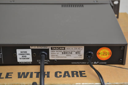 Tascam DX-4D  DBX Noise Reduction System (1982-89) * Box * Manual