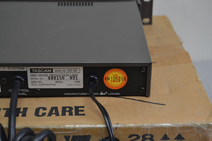 Tascam DX-4D  DBX Noise Reduction System (1982-89) * Box * Manual