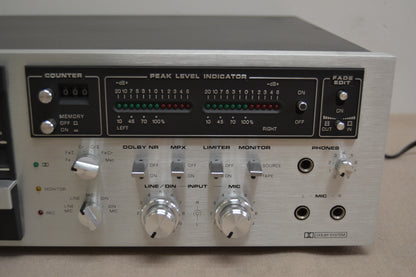 Dual C830 Single Cassette Deck * 3 Heads * Fully Serviced