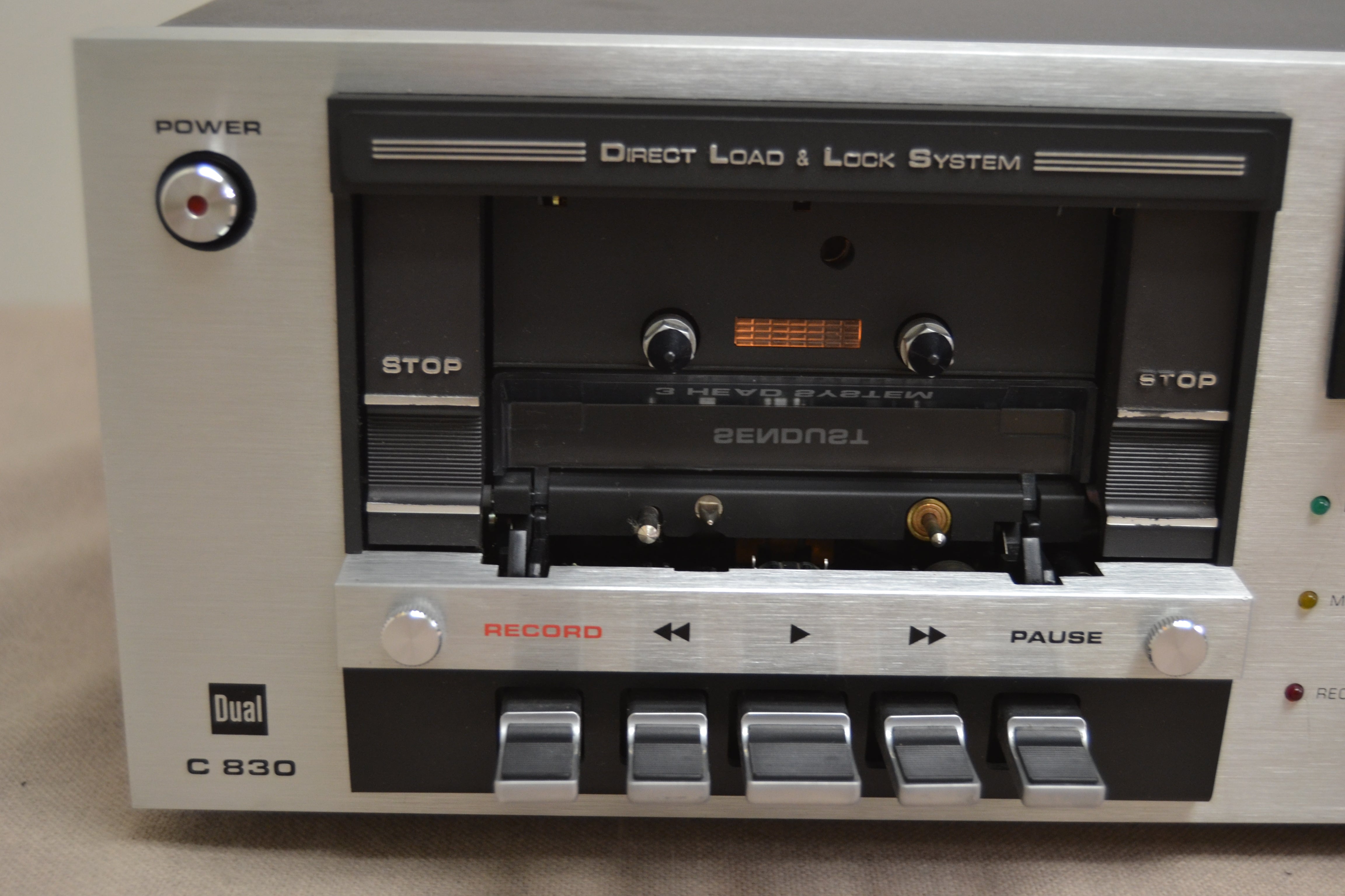Dual C830 Single Cassette Deck * 3 Heads * Fully Serviced – The