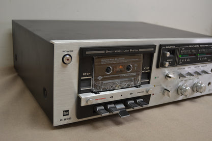 Dual C830 Single Cassette Deck * 3 Heads * Fully Serviced