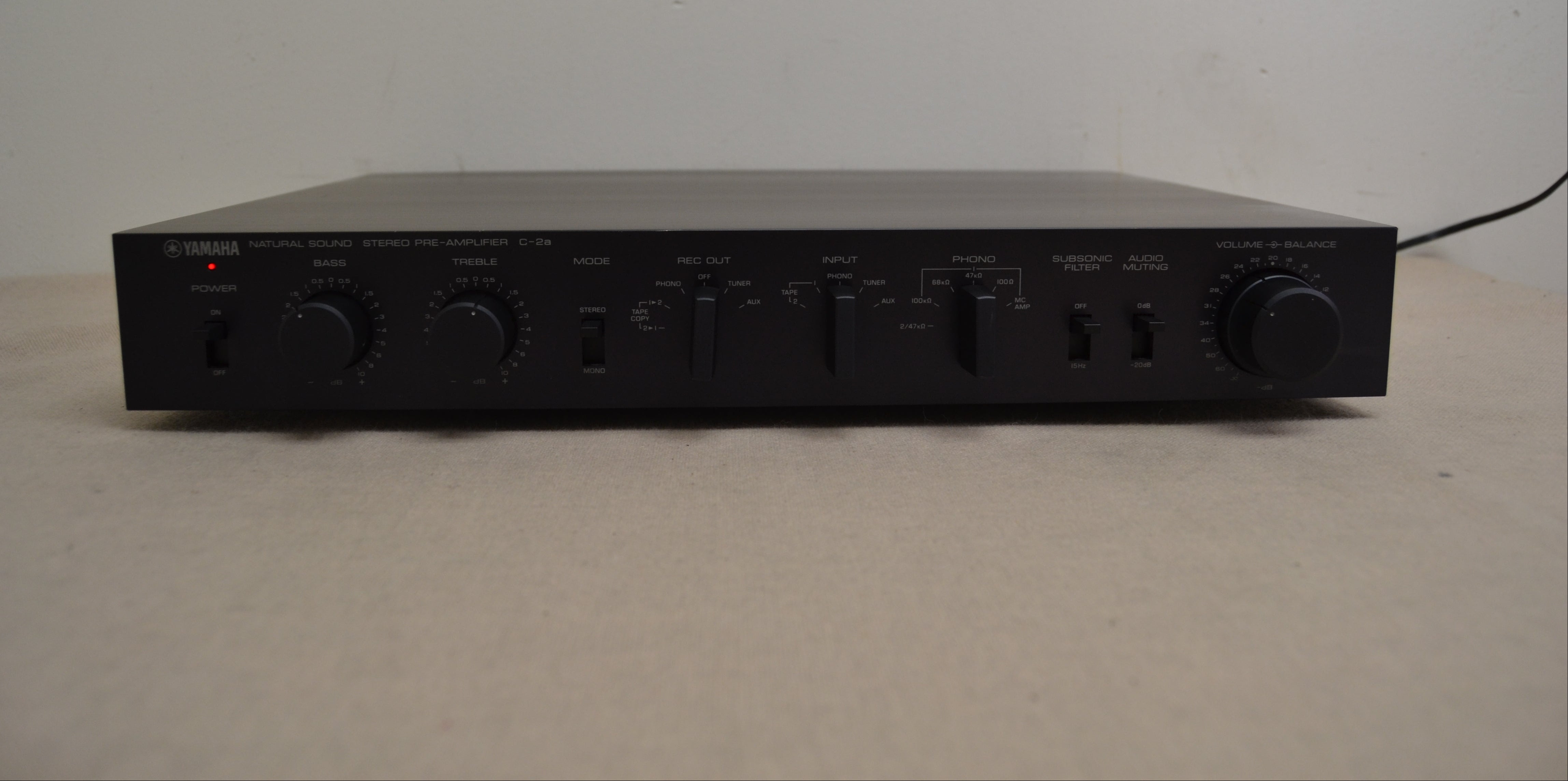 Yamaha C2a Stereo Preamplifier * 1976 * Fully Serviced