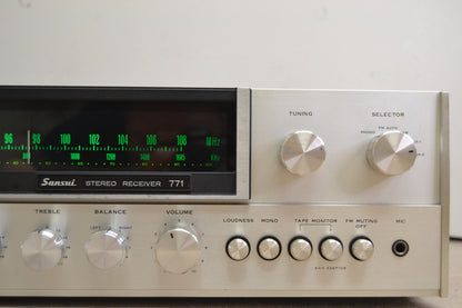Sansui 771 AM/FM Stereo Receiver (1973-77) * 40W RMS * 1973 * Fully Serviced