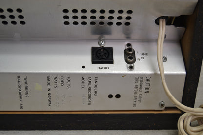 Tandberg 10X Reel to Reel Deck * 10in reels * Hub Adaptors * Fully Serviced * Reels are NOT included