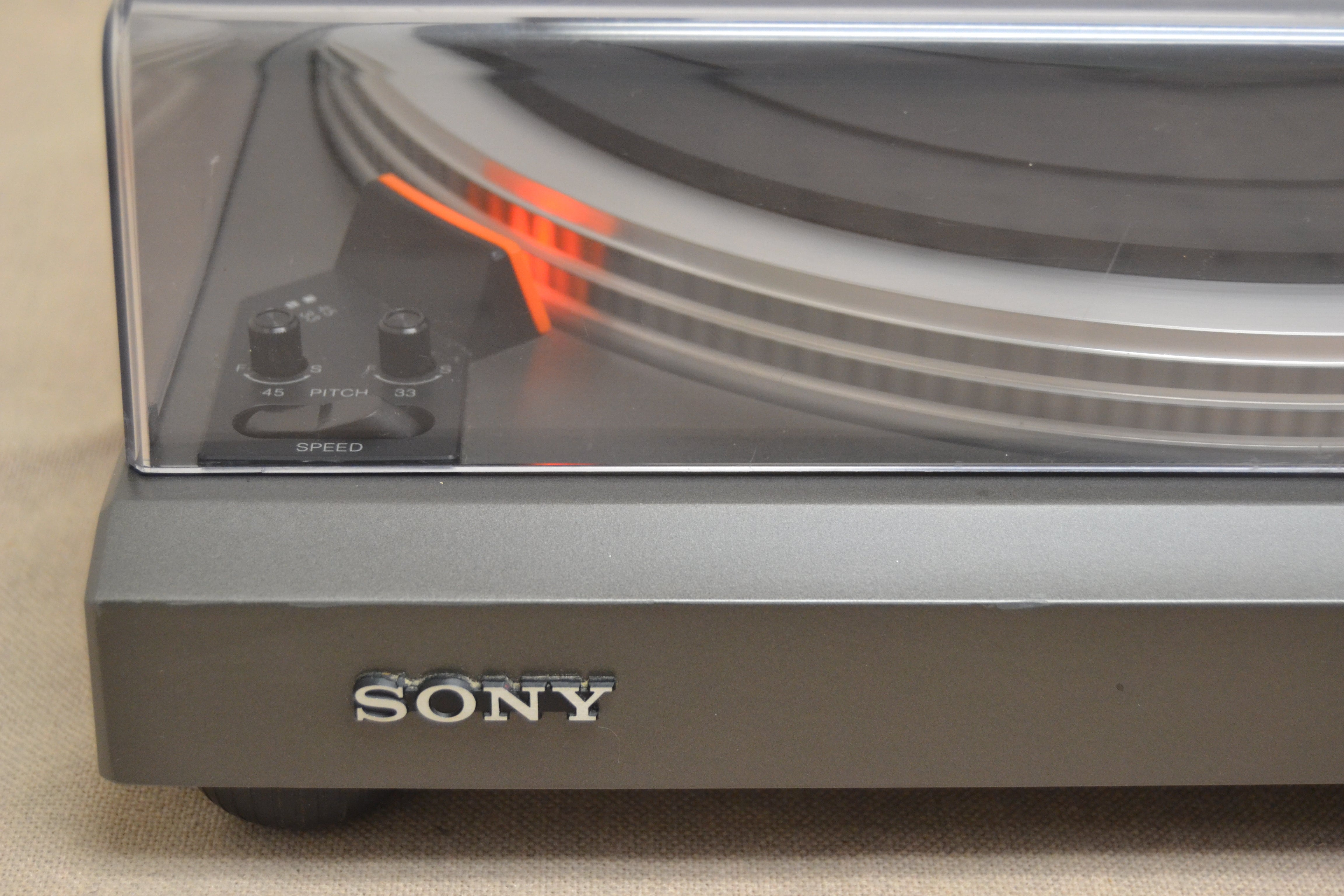 Sony PS-T3 Direct Drive Turntable * NEW Audio Technica Cartridge * Fully Serviced
