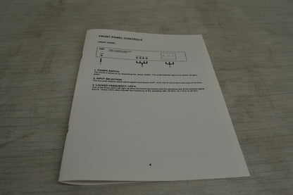 AMC DAC8 Weltronics Digital to Analog Converter * Fully Serviced * Manual