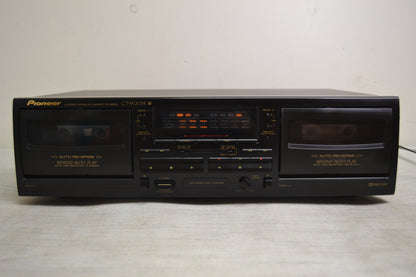 Pioneer CT-W205R Double Cassette Deck * Fully Serviced New Belts