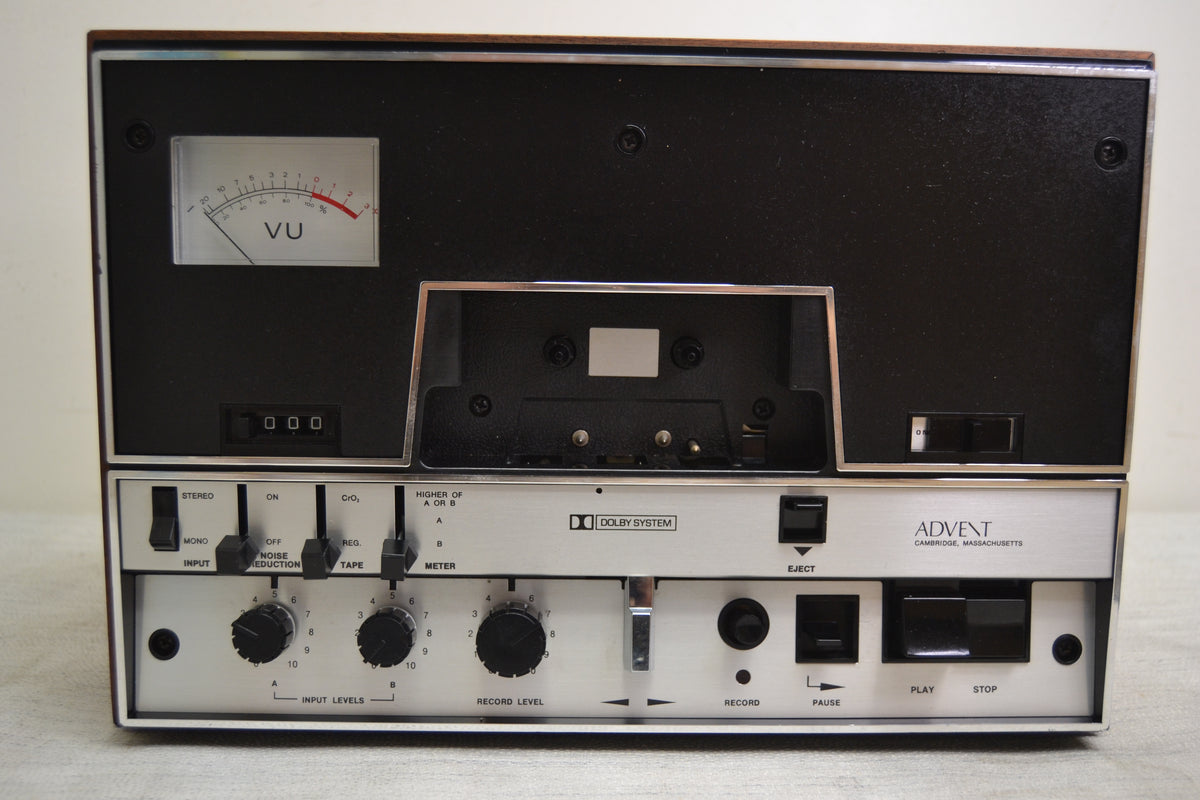 Advent 201 Single Cassette Deck * Fully Serviced * New Belts