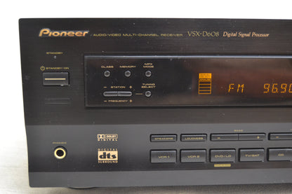Pioneer VSX-D608 Stereo Receiver * Remote * Fully Serviced * 100W RMS
