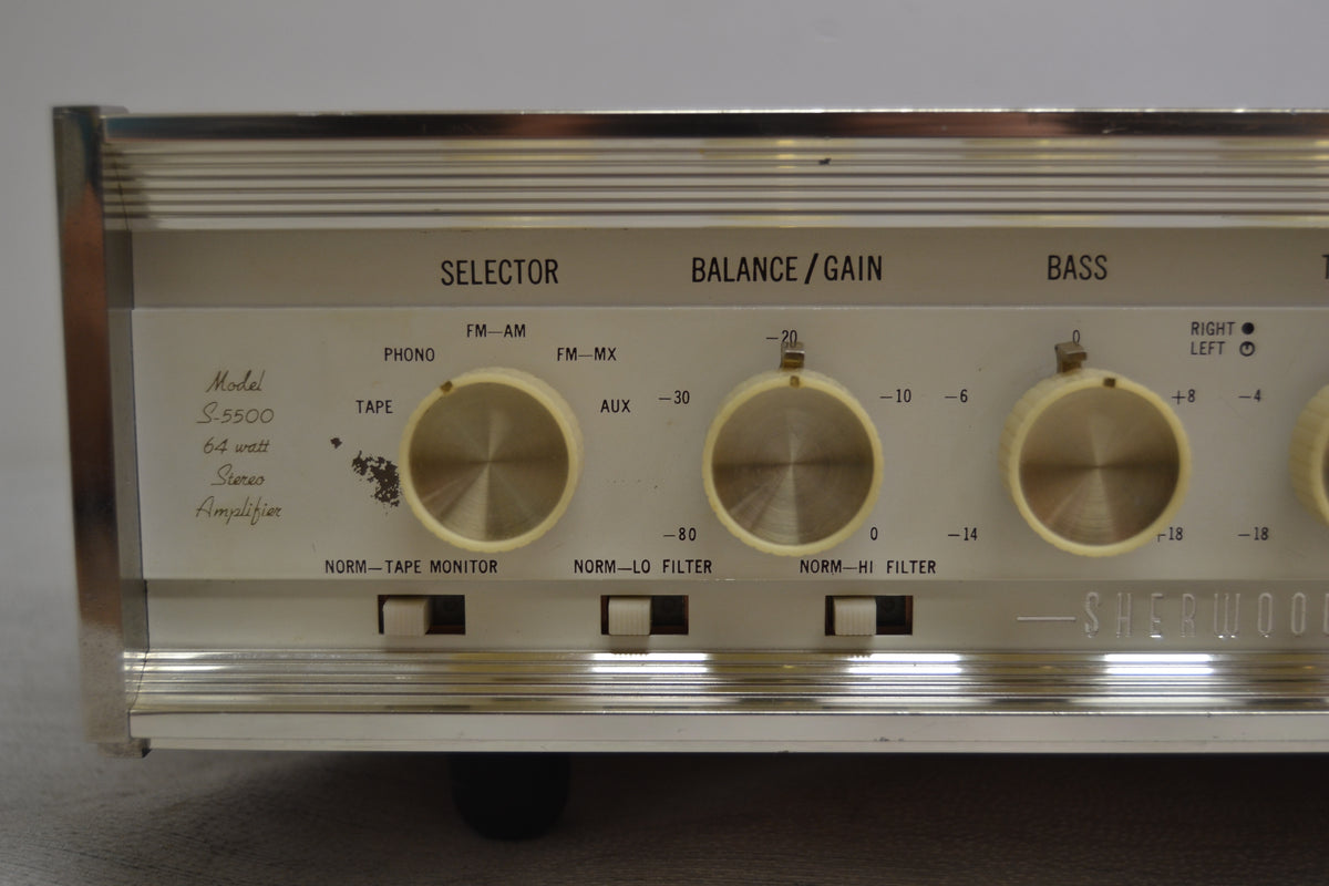 Sherwood S-5500 MKII Stereo Tube Integrated Amplifier * Fully Serviced