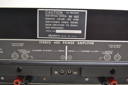 Dynaco Stereo 400 Power Amplifier * Fully Serviced *