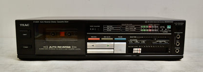 Teac R-400X Single Cassette Deck * Fully Service with New Belts * Box * Manual