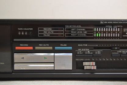Teac R-400X Single Cassette Deck * Fully Service with New Belts * Box * Manual