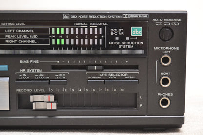 Teac R-400X Single Cassette Deck * Fully Service with New Belts * Box * Manual