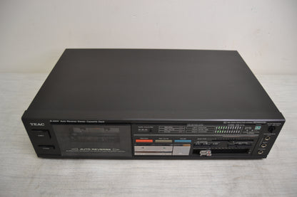 Teac R-400X Single Cassette Deck * Fully Service with New Belts * Box * Manual