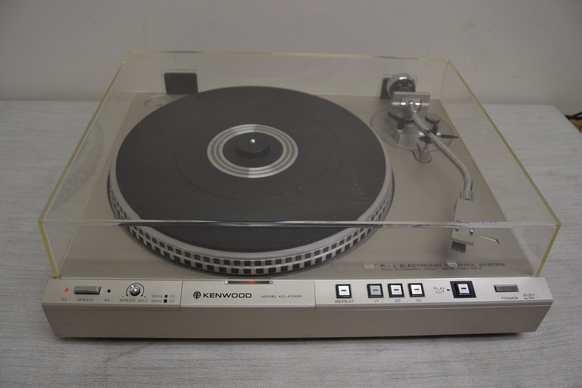 Kenwood KD-4100R Direct Drive Fully Automatic Turntable * Fully Serviced