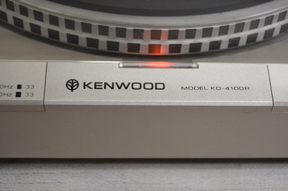 Kenwood KD-4100R Direct Drive Fully Automatic Turntable * Fully Serviced