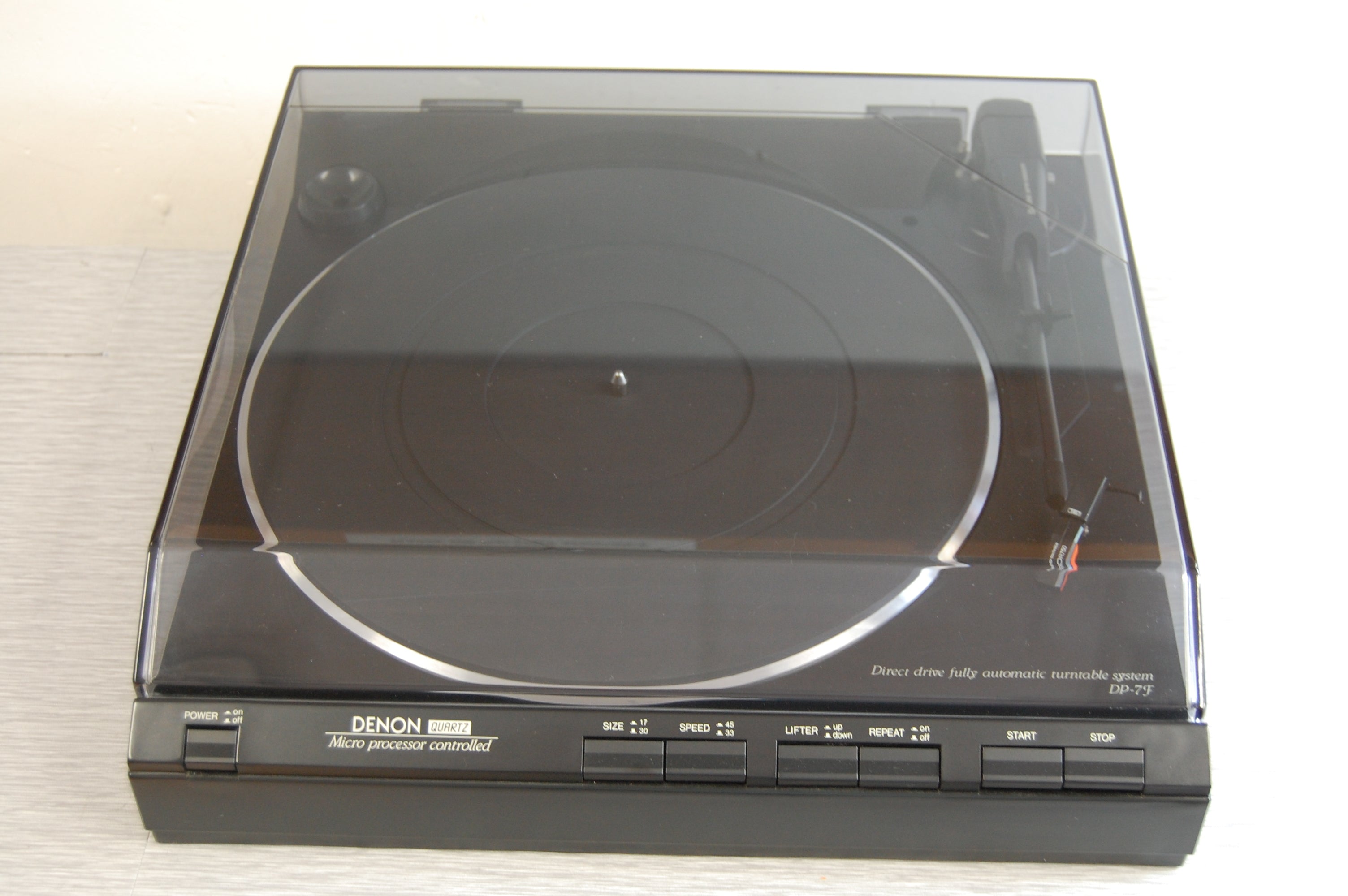 Denon DP-7F Direct Drive Turntable – The Turntable Store