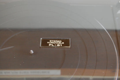 Pioneer PL-61 Belt Drive Turntable * 1976 *