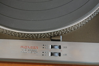 Pioneer PL-61 Belt Drive Turntable * 1976 *