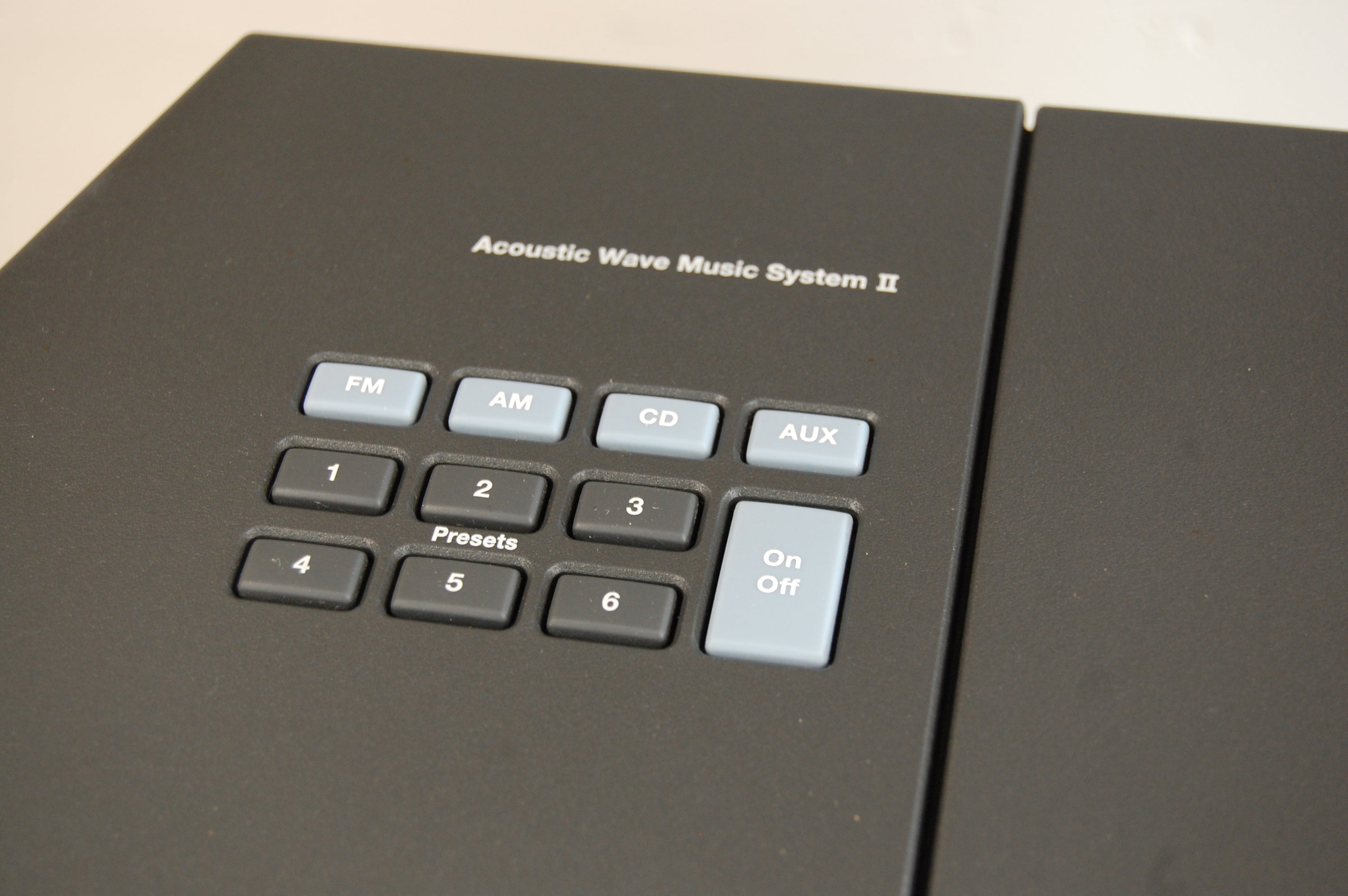 Bose Acoustic Wave * Music System II * Remote * Manual – The