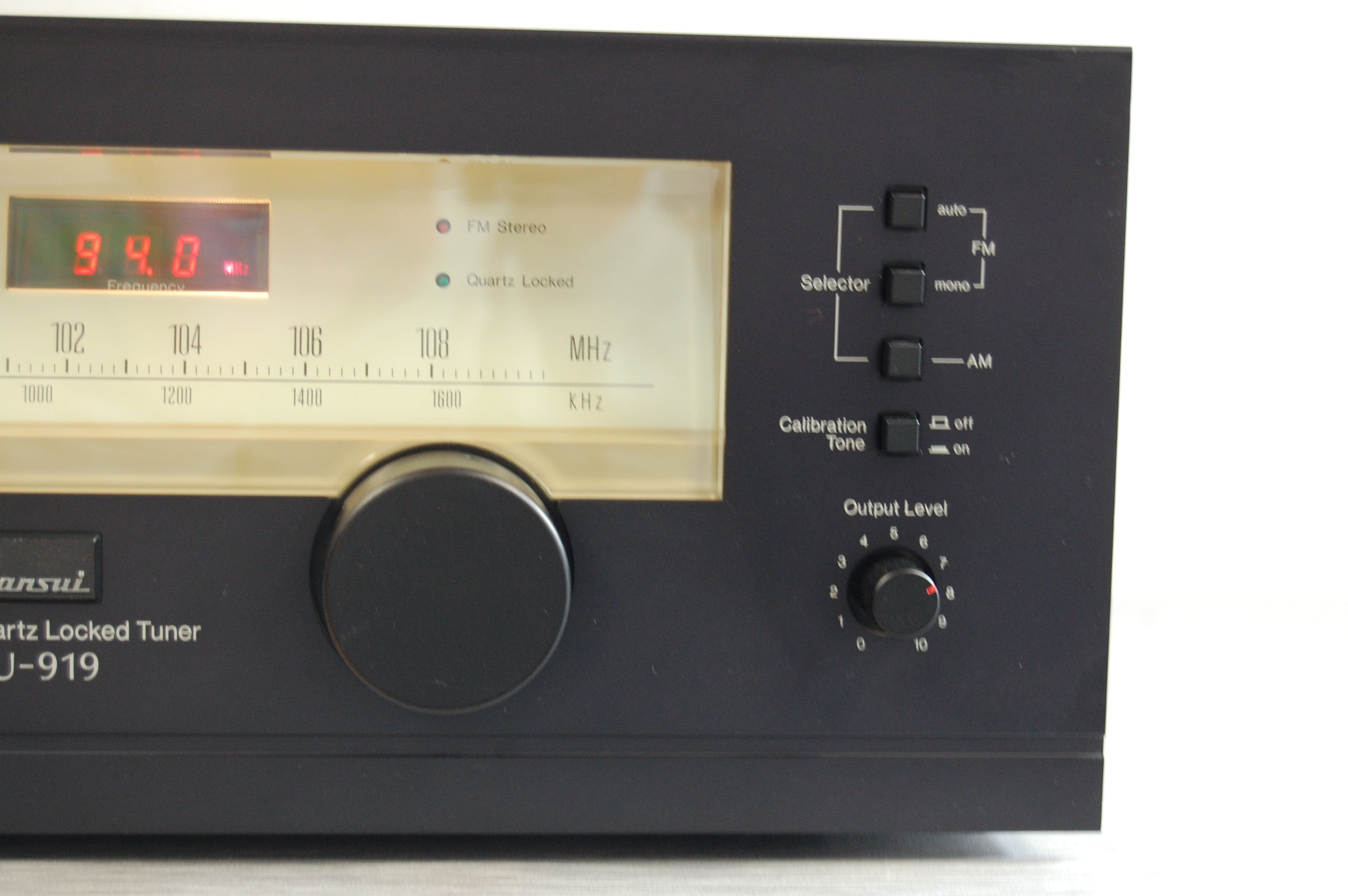 Sansui TU-919 Quartz Locked Stereo FM/AM Tuner (1979-80) – The