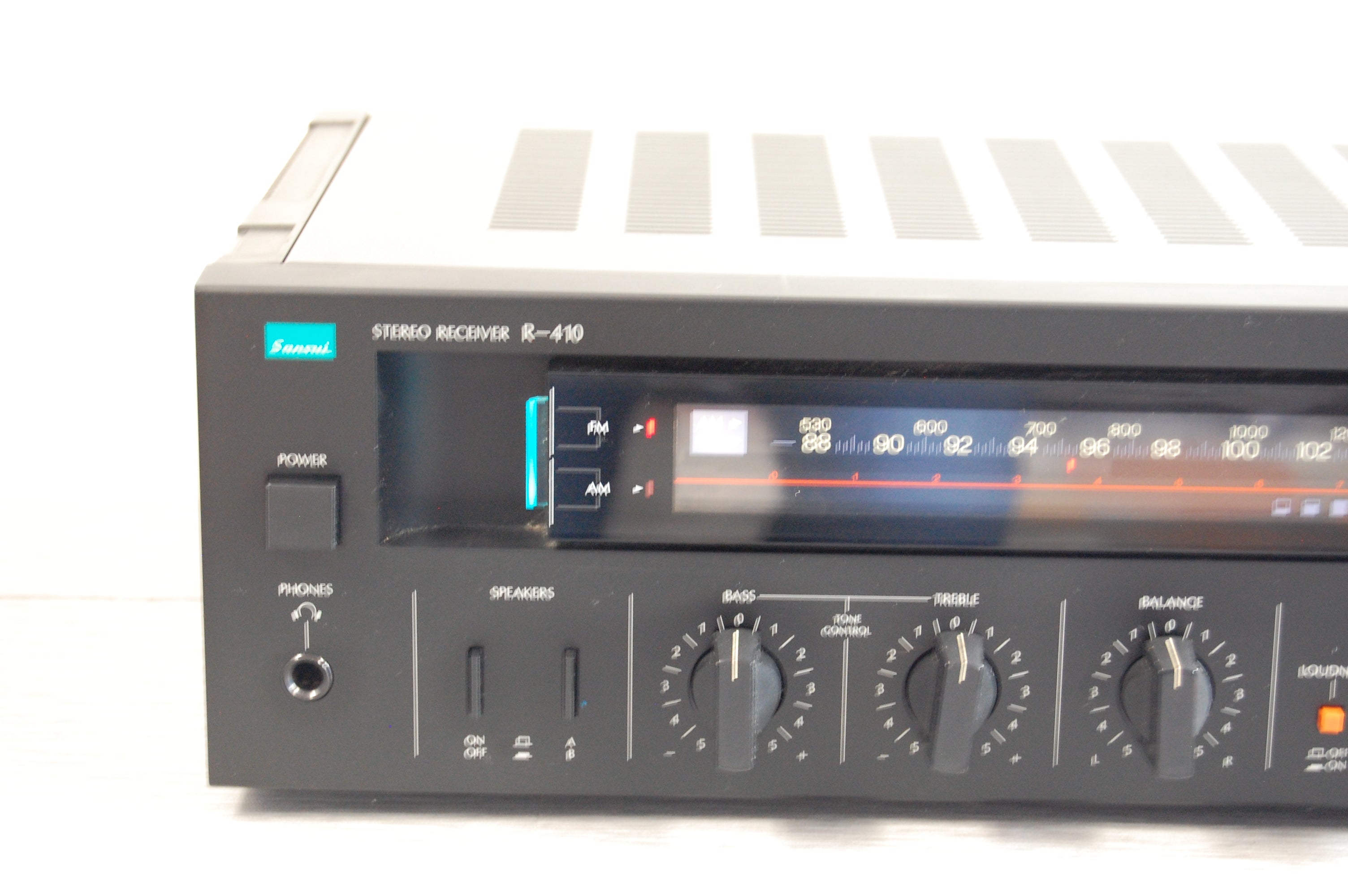 SANSUIオーディオ Sansui R-410 Stereo Receiver * 20W RMS * – The Turntable Store