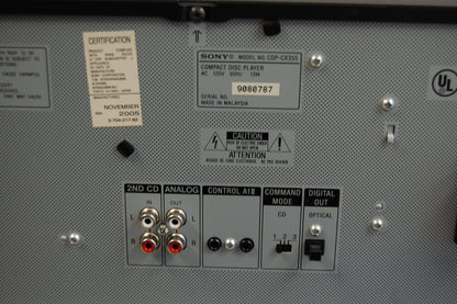 Sony CDP-CX355
