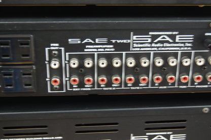 SAE Two Complete Stack - Pre-Power Amp-Tuner-Parametric Eq !!