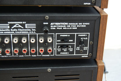 SAE Two Complete Stack - Pre-Power Amp-Tuner-Parametric Eq !!