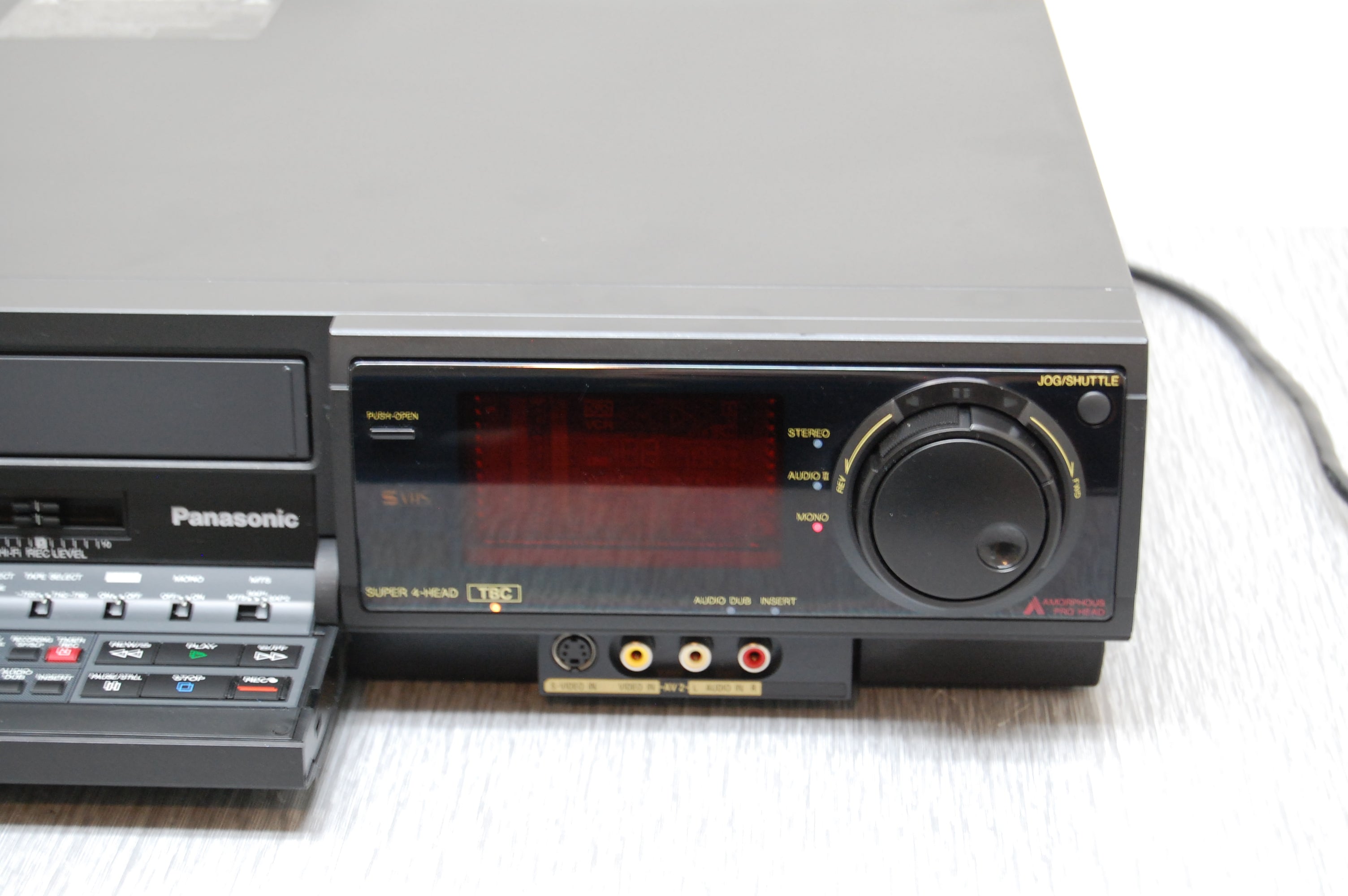 Panasonic AG1980 Super VHS Recorder * Fully Working with Dim