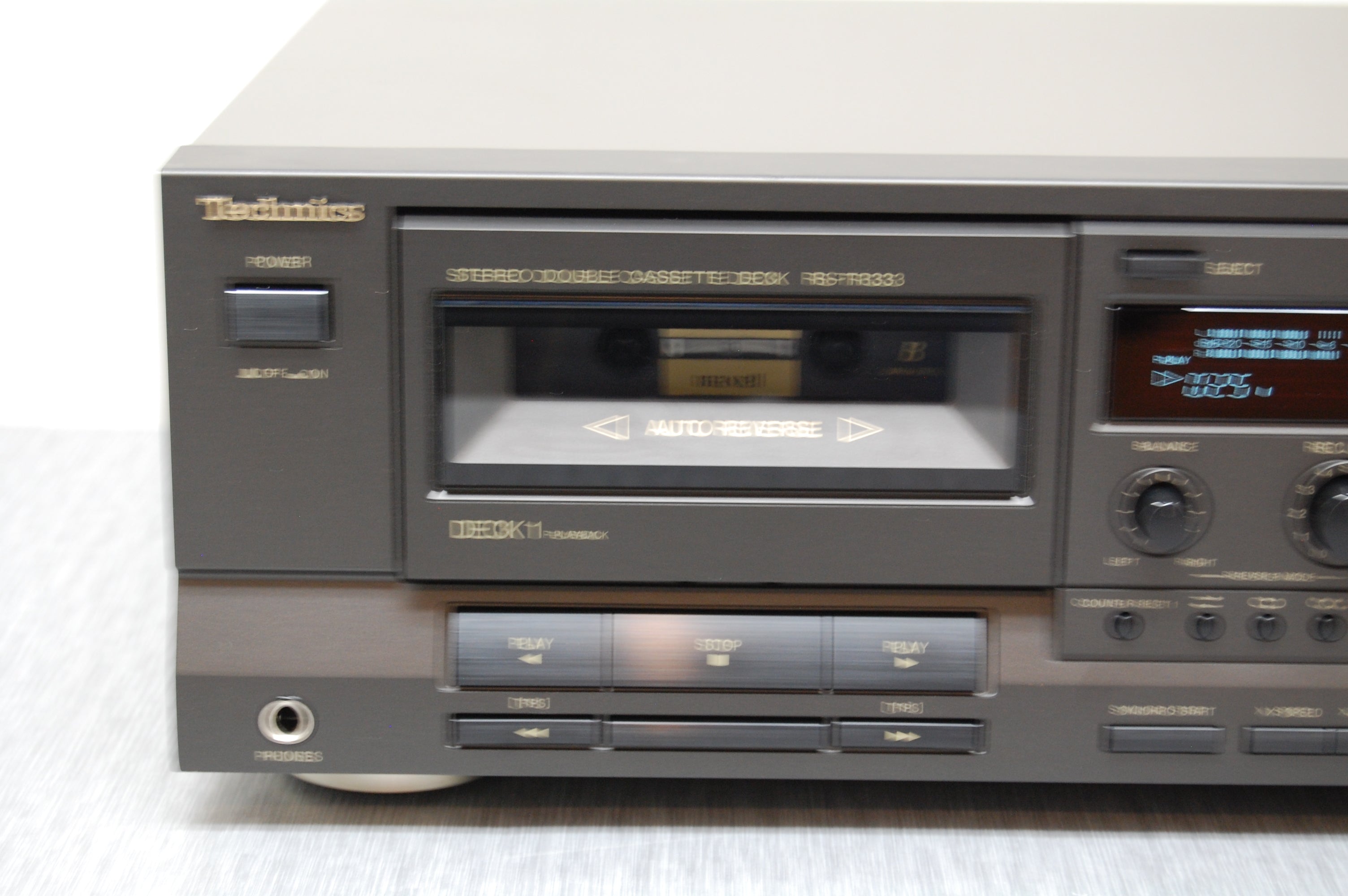 Technics RS-TR333 Double Cassette Deck – The Turntable Store