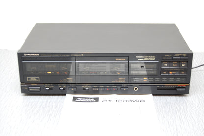 Pioneer CT-1280WR Double Cassette Deck * Manual