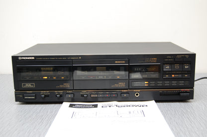 Pioneer CT-1280WR Double Cassette Deck * Manual