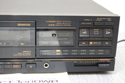 Pioneer CT-1280WR Double Cassette Deck * Manual