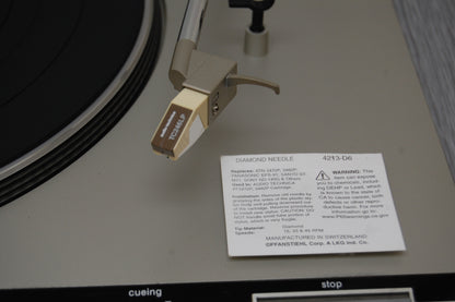 Technics SL-B200  Semi-Automatic Turntable System
