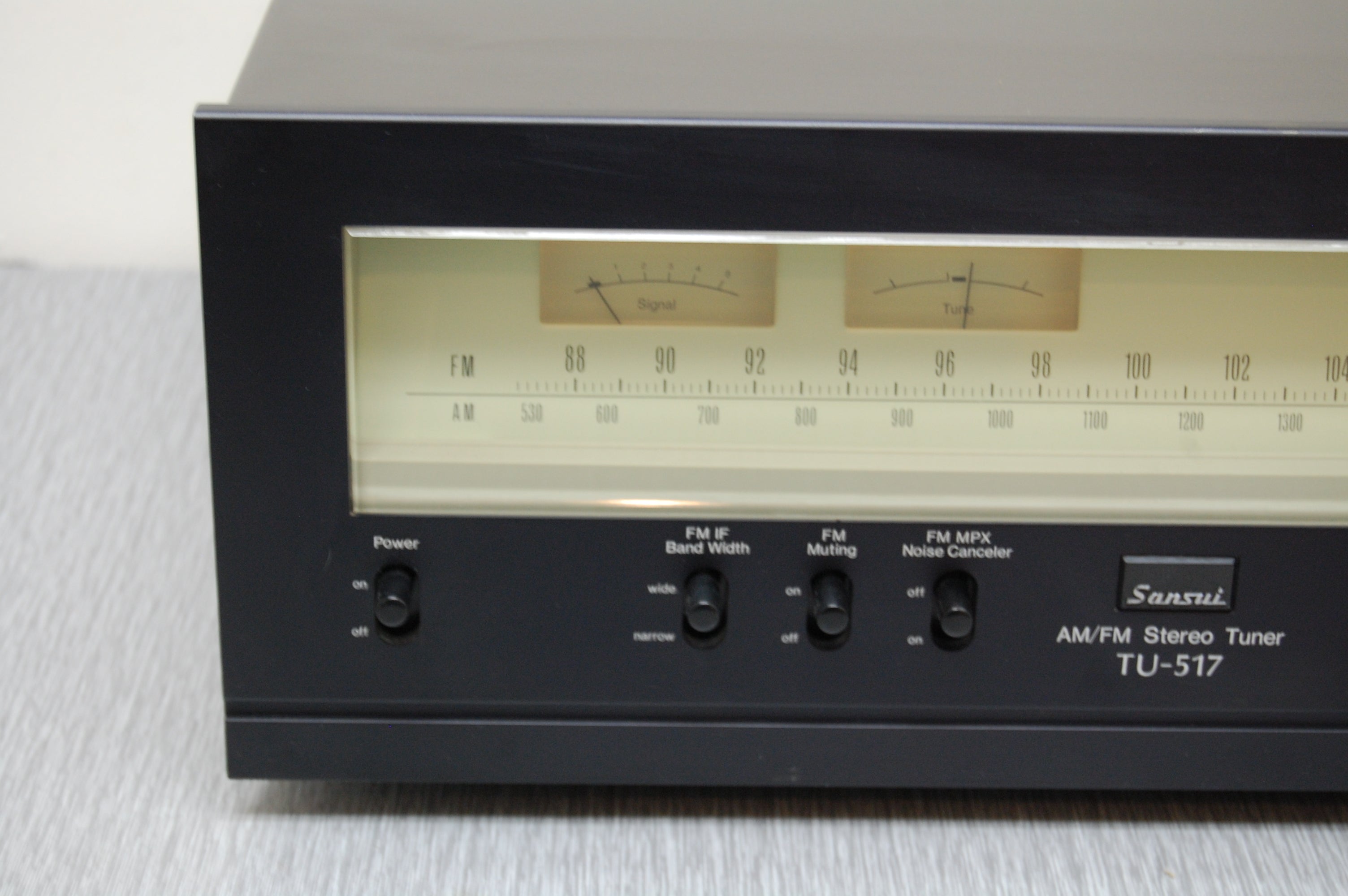 Sansui TU-517 Stereo Tuner – The Turntable Store