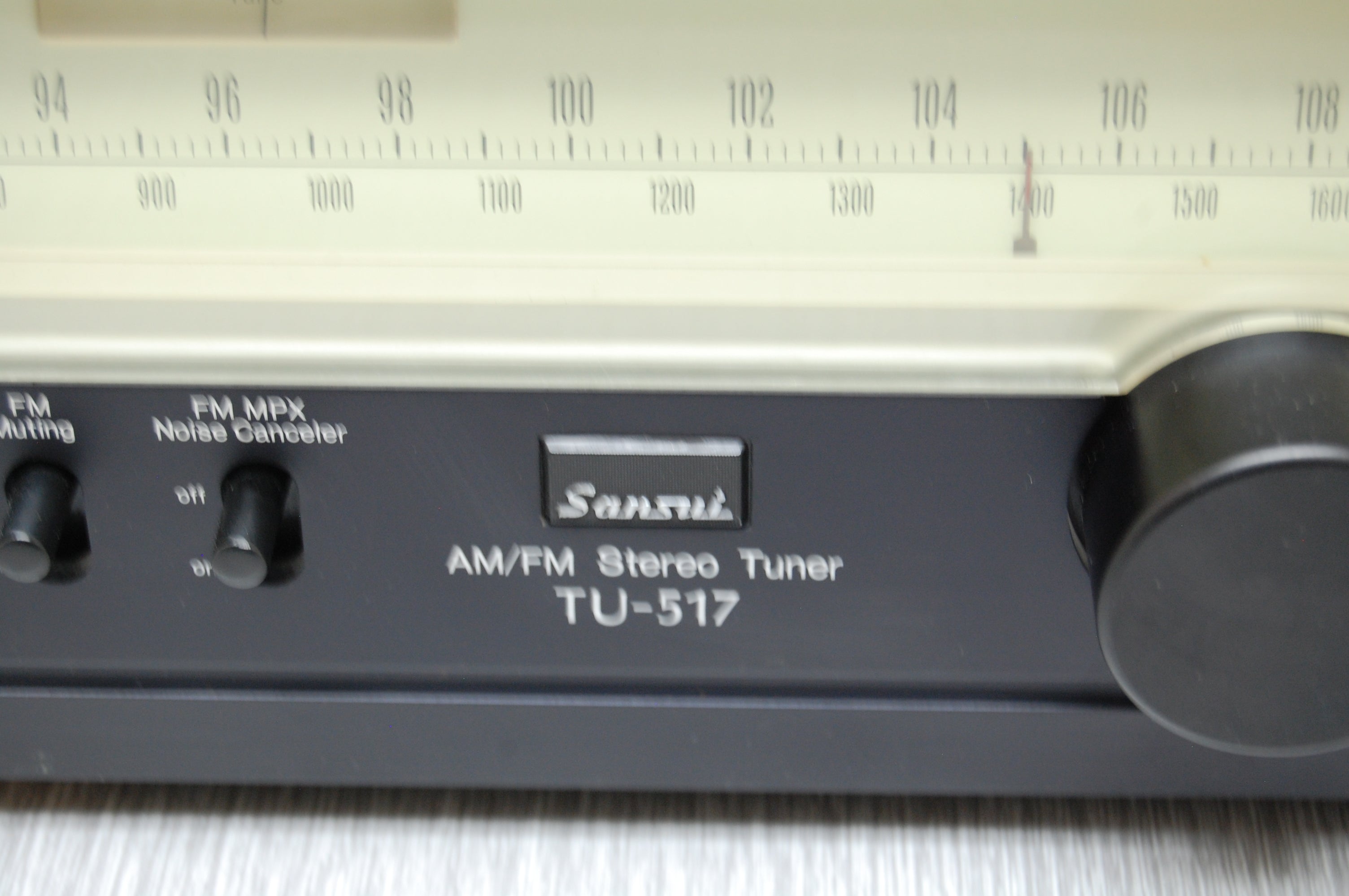 Sansui TU-517 Stereo Tuner – The Turntable Store