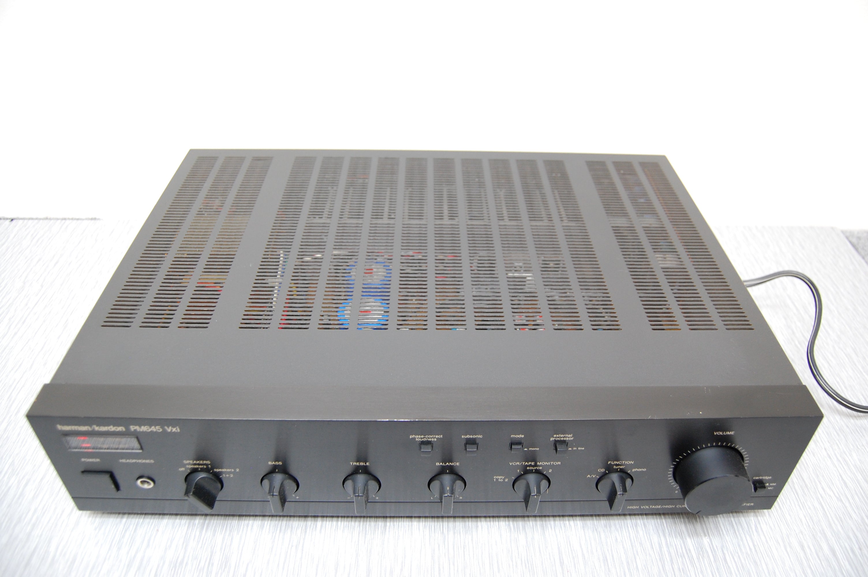 Harman Kardon PM645vxi Stereo Integrated Amplifier – The Turntable