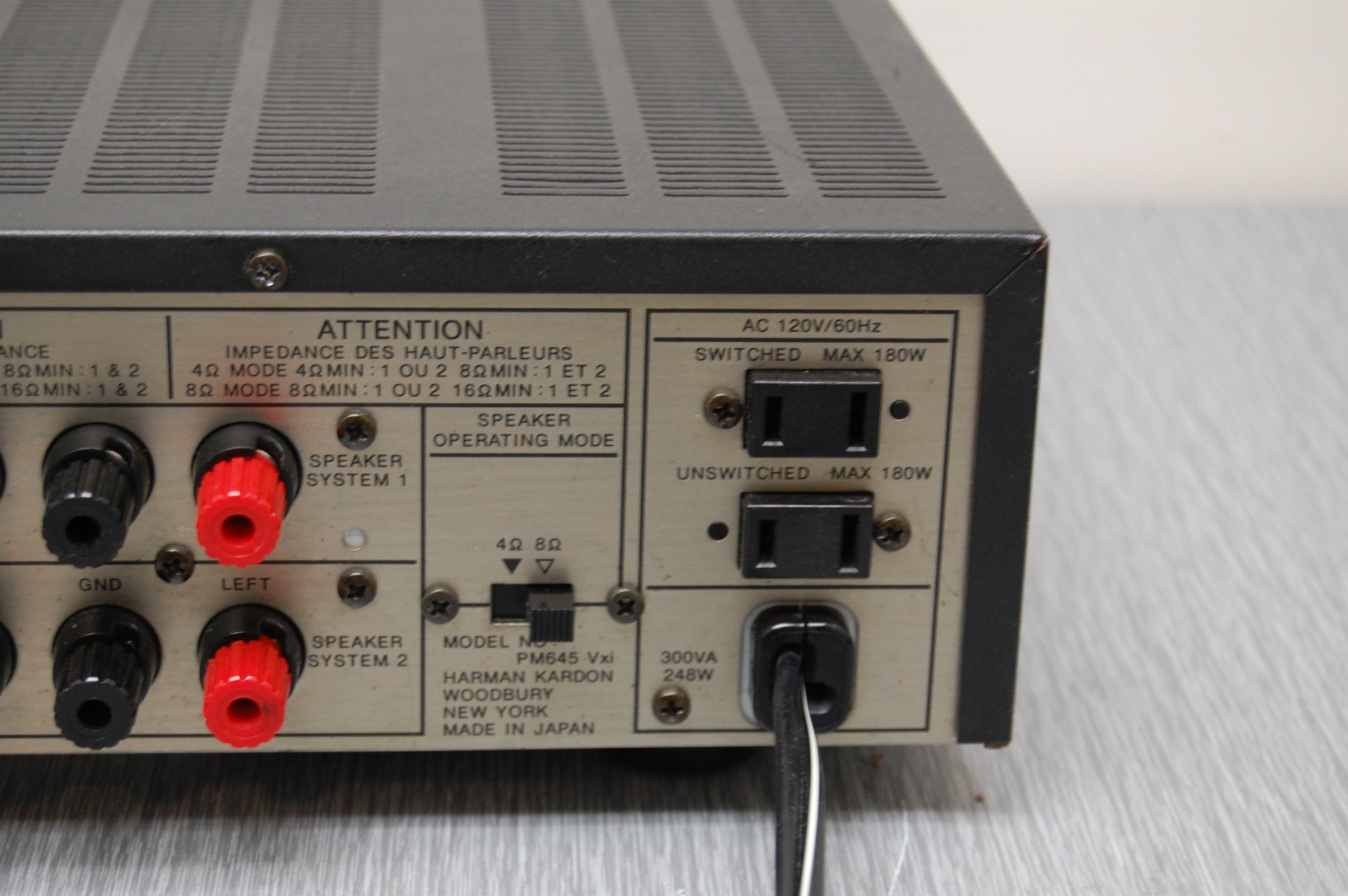 Harman Kardon PM645vxi Stereo Integrated Amplifier – The Turntable