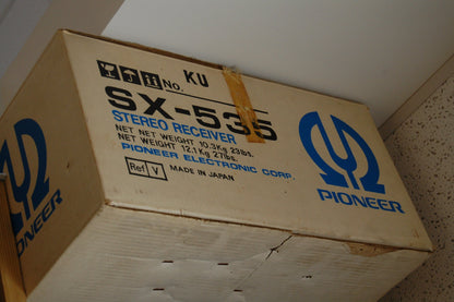Pioneer SX-535 Stereo Receiver * MINT ! * Original Box