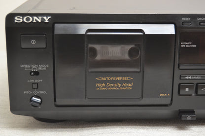 Sony TC-WE435 Double Cassette Deck * Fully Serviced * New Belts
