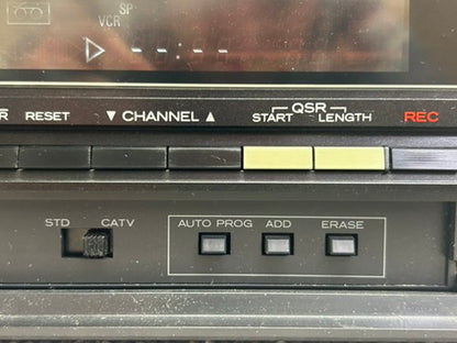 Sears 934.53451750 VHS Video Cassette Recorder * Remote * Box * New Belts * Fully Serviced