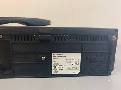 Panasonic Omnivision PV-4101 VHS *Remote