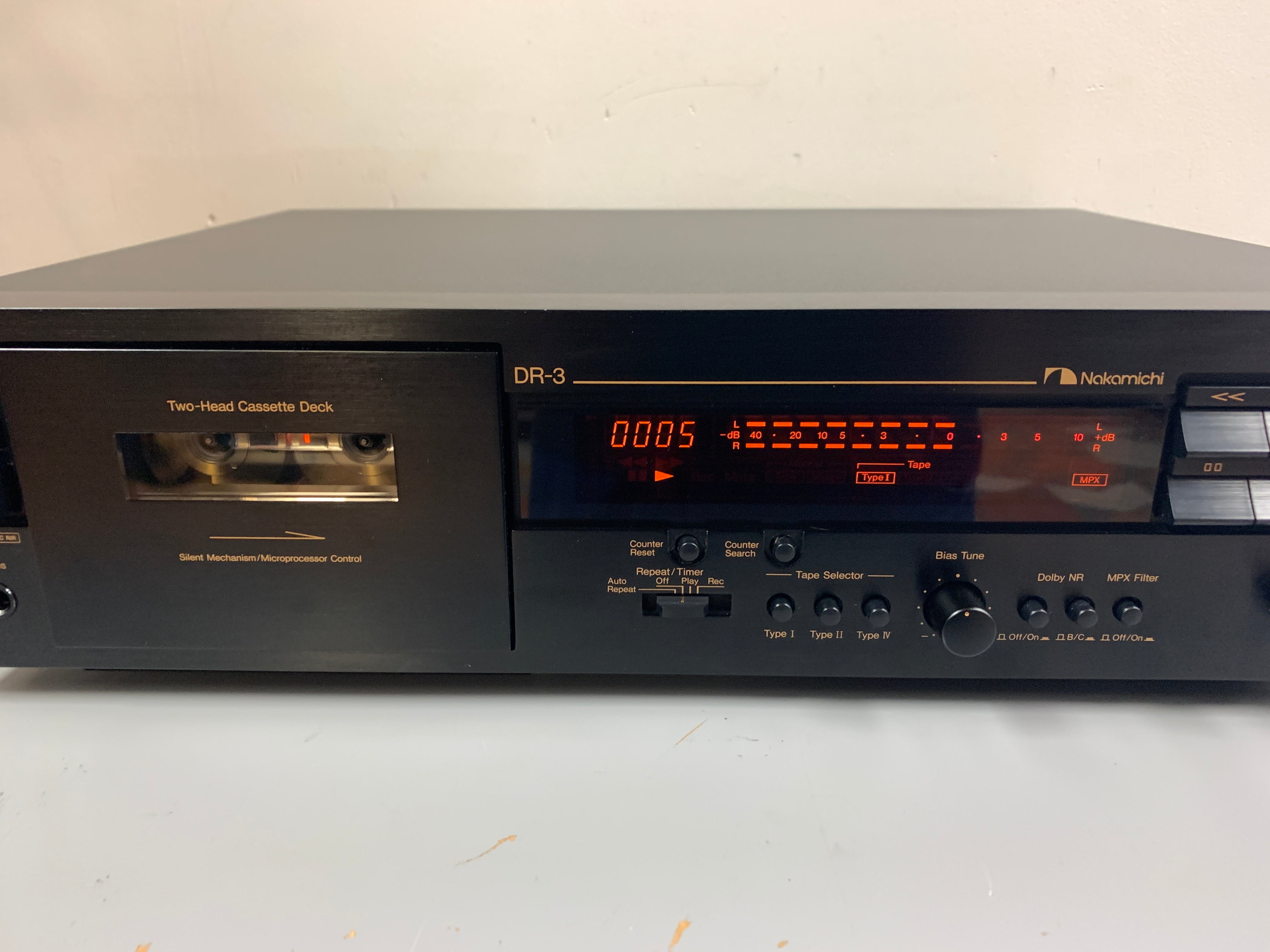 Nakamichi DR-3 Cassette Deck – The Turntable Store