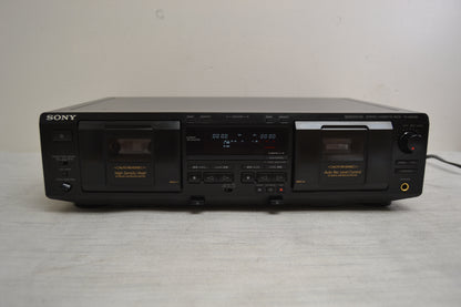Sony TC-WE435 Double Cassette Deck * Fully Serviced * New Belts