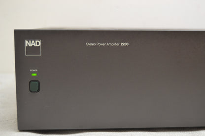NAD 2200 Stereo Power Amplifier * Fully Serviced *