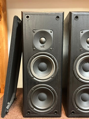 M&K LCR-75 Bookshelf Speakers * Fully Serviced * New Foams 10/2026